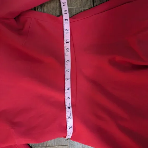 Kate Spade Red Fit and Flare Ponte Knit Boatneck Ponte Dress Size Small - Picture 5 of 7